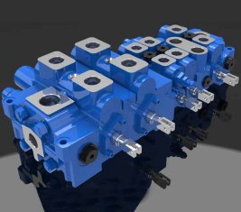 Multi - manier Load Sensing directionele hydraulische Valve DP25-20 G