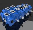 China Multi - manier Load Sensing directionele hydraulische Valve DP25-20 G fabriek